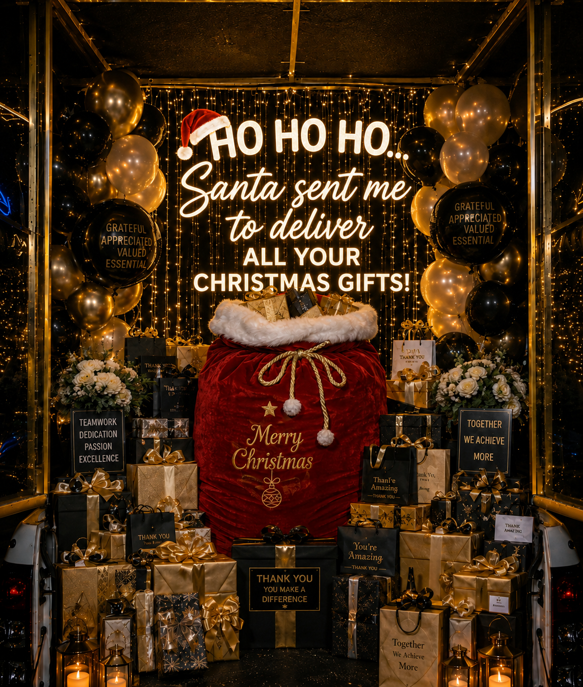 Santa Golden Delivery 🎅🏼